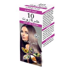 Aceite Diez aceites para cabello seco 125 ml Natural y eficaz