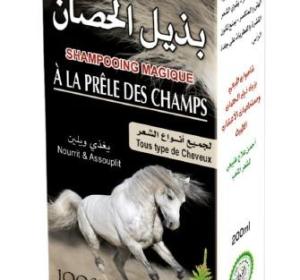 Champú mágico de cola de caballo